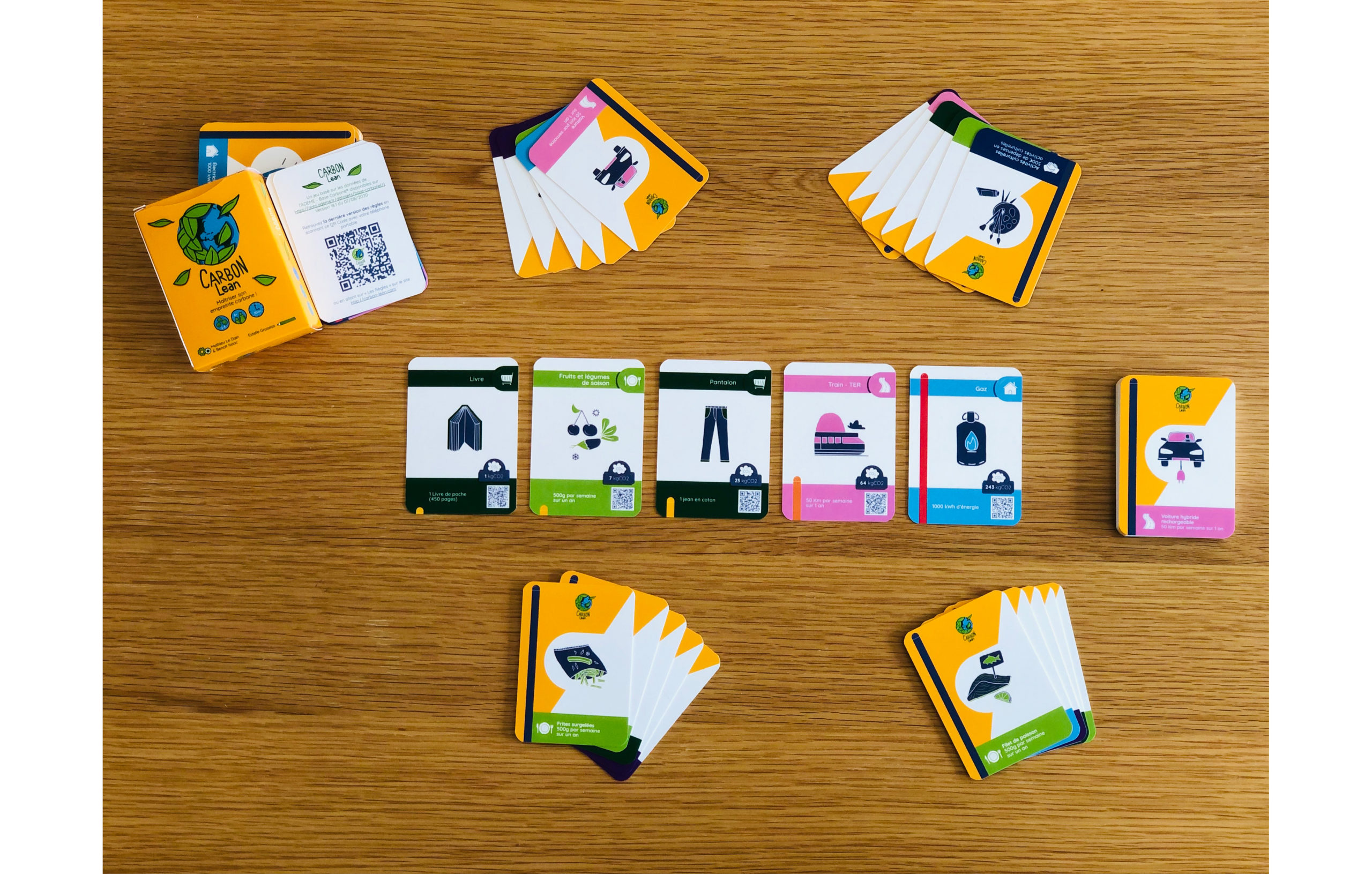 Cartes Jeu Carbon Lean