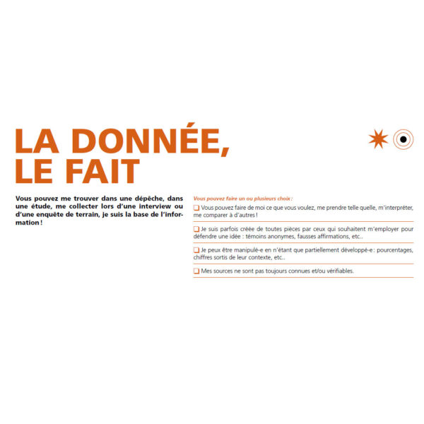 carte fil info - la donnée