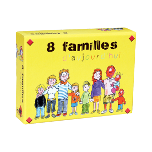 Jeu de cartes 8 familles d'aujourd'hui