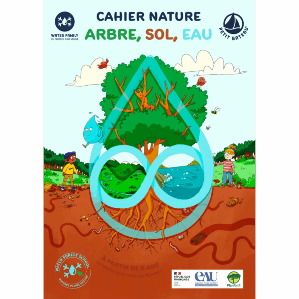cahier nature arbre sol eau